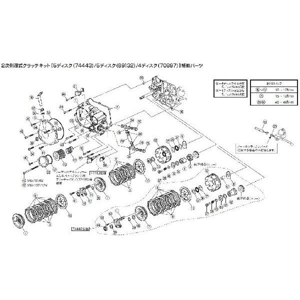 DAYTONA デイトナ クラッチキット共有補修部品 ホルダー、クラッチケーブル｜webike02