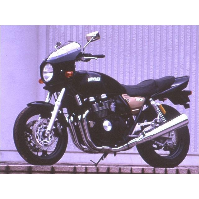 CHIC DESIGN シックデザイン マスカロード スクリーンカラー：クリア / 単色塗装済：ブラック2 XJR400 XJR400R YAMAHA ヤマハ ビキニカウル カウル関連 外装 | CHIC DESIGN | 01