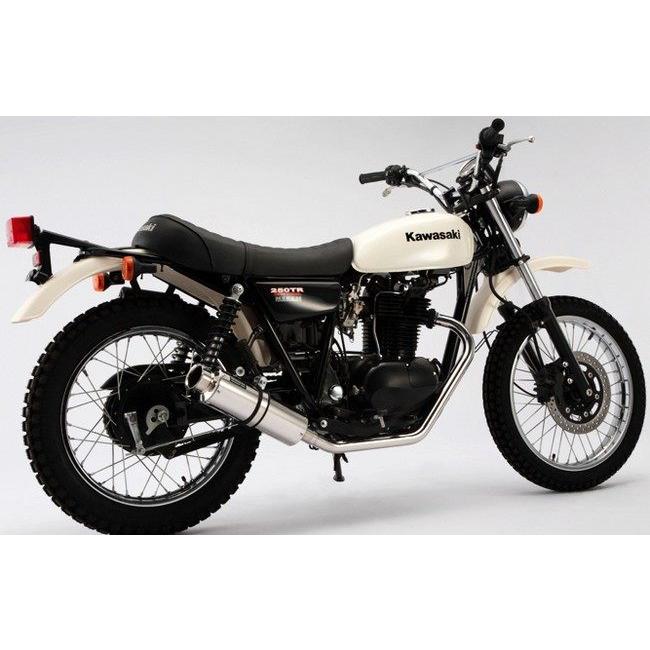 BEAMS ビームス SS300 フルエキゾーストマフラー サイレンサー：ソニック 250TR KAWASAKI カワサキ マフラー