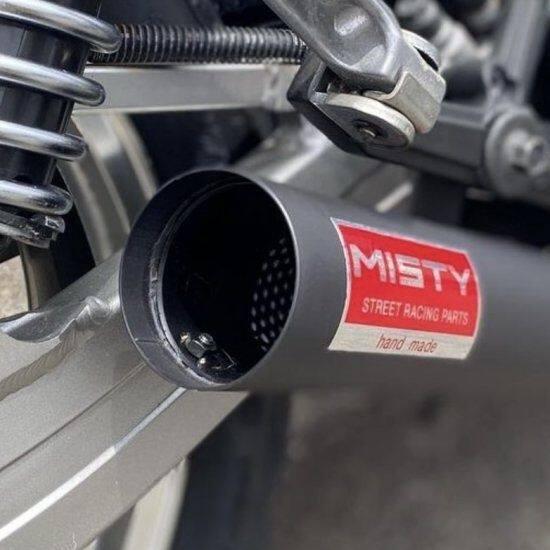ミスティMlSTY 70φ直管サイレンサー ミスティ MISTY Φ70 直管サイレンサー バッフル・インナーサイレンサー