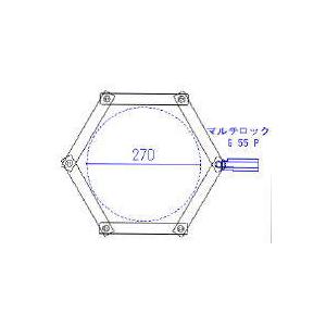 加藤製作所 ヘキサゴン マルティロックセット その他ロック 保管・盗難防止用品 | 加藤製作所 | 01