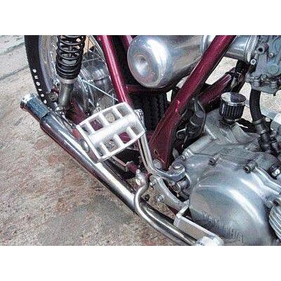 部品屋K&W キックペダルキット カラー：ブラス(真鍮） SR500 SR400