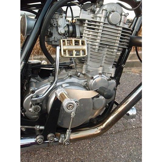 部品屋K&W キックペダルキット カラー：ブラス(真鍮） SR500 SR400