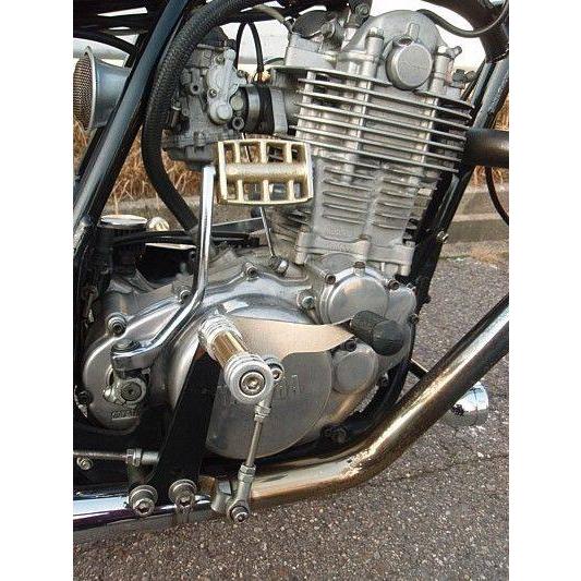 部品屋K&W キックペダルキット カラー：ブラス(真鍮） SR500 SR400