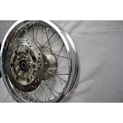 新品　カワサキ　エストレヤ　リアホイール　16インチ　リムセット　ディスク用 部品屋K&W 16インチリアホイールキット(ディスク用) エストレヤ