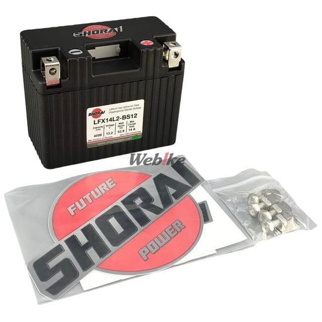 SHORAI Battery ショーライバッテリー リチウムフェライトバッテリー｜webike02｜03