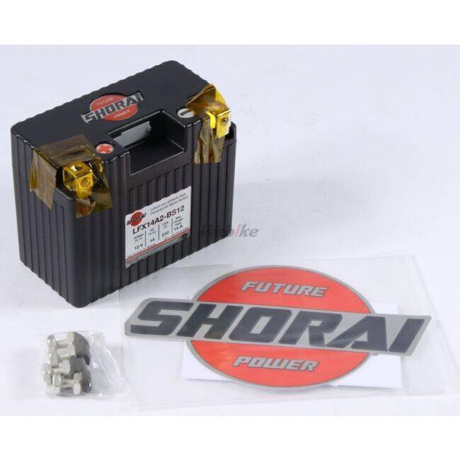 SHORAI Battery ショーライバッテリー リチウムフェライトバッテリー【LFX14A2-BS12】 SUZUKI スズキ HONDA ホンダ YAMAHA ヤマハ KAWASAKI カワサキの画像