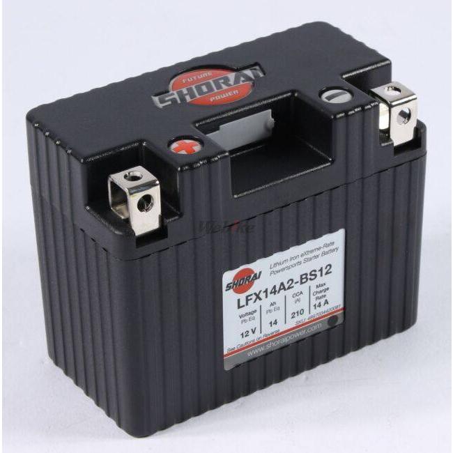 SHORAI Battery ショーライバッテリー リチウムフェライトバッテリー【LFX14A2-BS12】 SUZUKI スズキ HONDA ホンダ YAMAHA ヤマハ KAWASAKI カワサキの画像