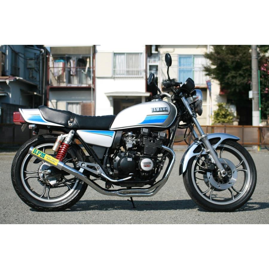 RPM RPM:アールピーエム RPM-4in2in1フルエキゾーストマフラー サイレンサーカバー：チタン XJ400 YAMAHA ヤマハ｜webike02