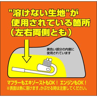 unicar ユニカー工業 溶けないバイクカバー ハーフタイプ 5L バイクカバー 保管・盗難防止用品 | ユニカー工業 | 01