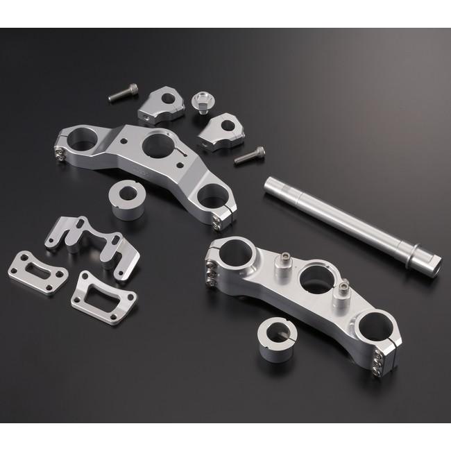 BULL DOCK ブルドック ステムキット オフセット：30mm ゼファー1100 KAWASAKI カワサキ トリプルツリー・ステム・アンダーブラケット ハンドル