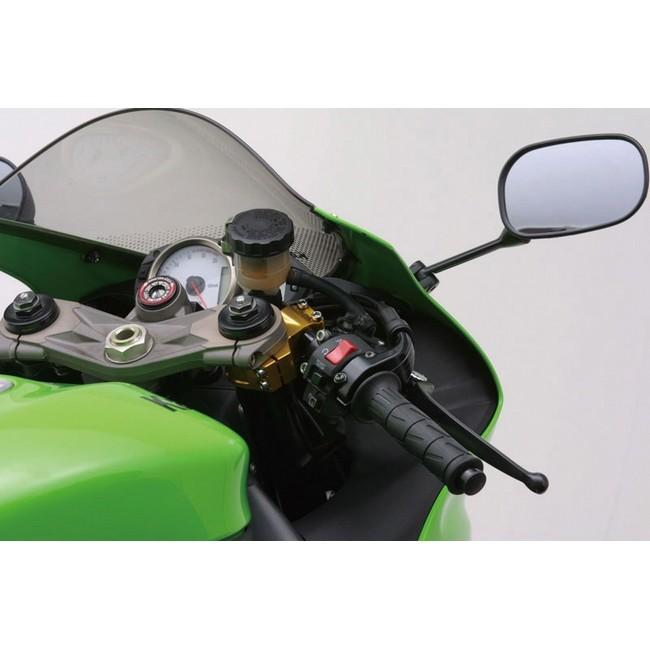 DAYTONA デイトナ 削り出しセパレートハンドル用クランプ ゴールド セパレートハンドル ハンドルの画像