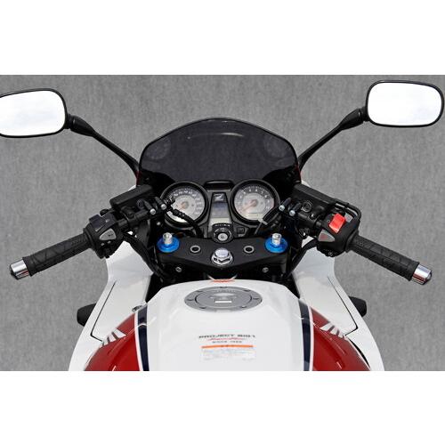YAMAMOTO RACING ヤマモトレーシング ストリート用セパレートハンドルセット トップブリッジカラー：ブラックアルマイト CB1300SF CB1300SB HONDA ホンダの画像