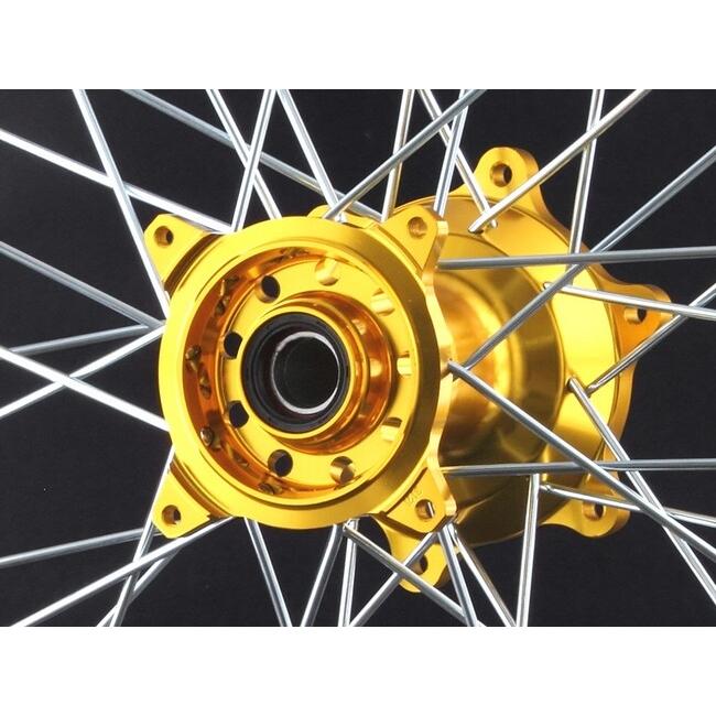 Z-WHEEL ズィーウィール アステライトハブ 【フロント】 カラー：グリーン RM-Z250 KX125 KX250 KX250F KX450F KLX450R SUZUKI スズキ KAWASAKI カワサキ ハブ | ブランド登録なし | 01