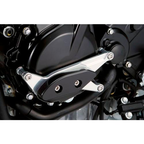 AGRAS アグラス レーシングスライダー 3点セット アルミスペーサーカラー：チタン／ジュラコンカラー：ブラック (ロゴ有) S1000RR BMW フレーム_1