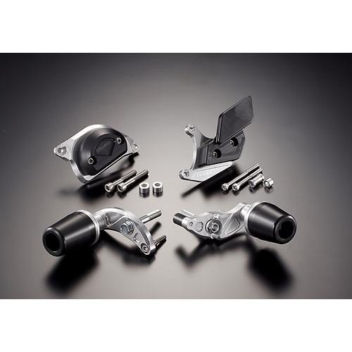 AGRAS AGRAS:アグラス レーシングスライダー ジュラコンカラー：ブラック (ロゴ無) YZF-R1 YAMAHA ヤマハ