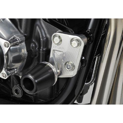 Agras - AGRAS アグラス レーシングスライダー ジュラコンカラー：白いこと (ロゴタイプ有) CB1100 HONDA ホンダ エンジンスライダー・フレームスライダー 枠組み 車、バイク、自転車-バイク-フレームスライダー