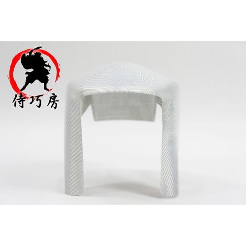 侍巧房 サムライコウボウ FRPレーシングフロントフェンダー シルバーカーボン（シルバークロス仕上げ）UVコーティング鏡面仕上げ HONDA ホンダ フェンダー関連_2