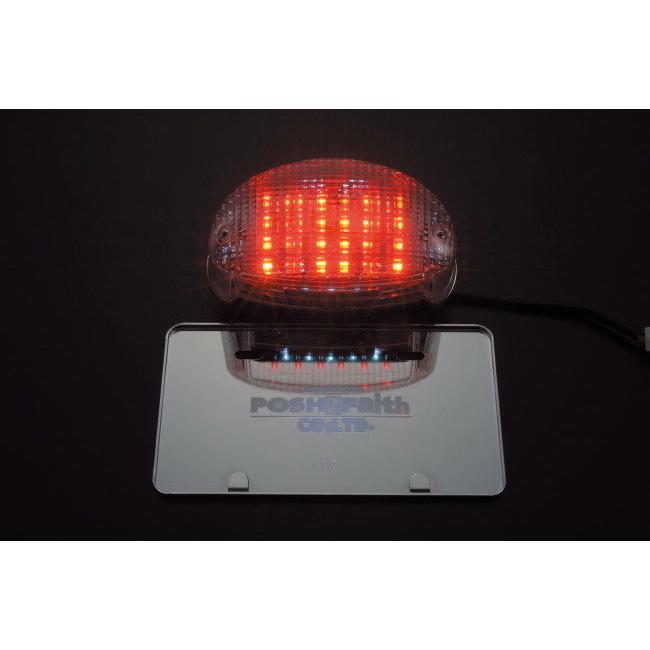 POSH Faith ポッシュ フェイス LEDテールランプユニット カラー：スモーク ゼファー1100 ゼファー1100RS KAWASAKI カワサキ テールランプ 灯火類 電装系_1