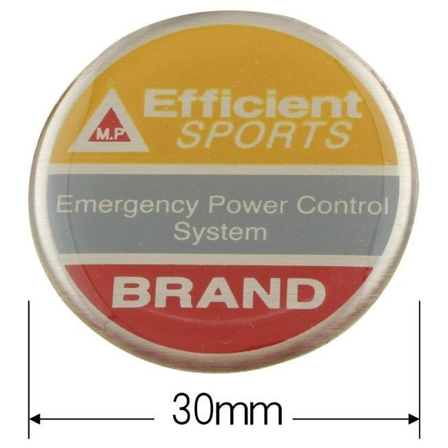 POSH Faith ポッシュ フェイス Efficient sports丸バッヂ その他グッズ バイク関連グッズ | ブランド登録なし | 01