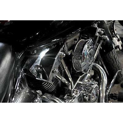 部品屋K&W ダミープッ シュロッドカバーKIT ドラッグスター400 YAMAHA ヤマハ プッシュロッドカバー エンジンパーツ エンジン | ブランド登録なし | 05