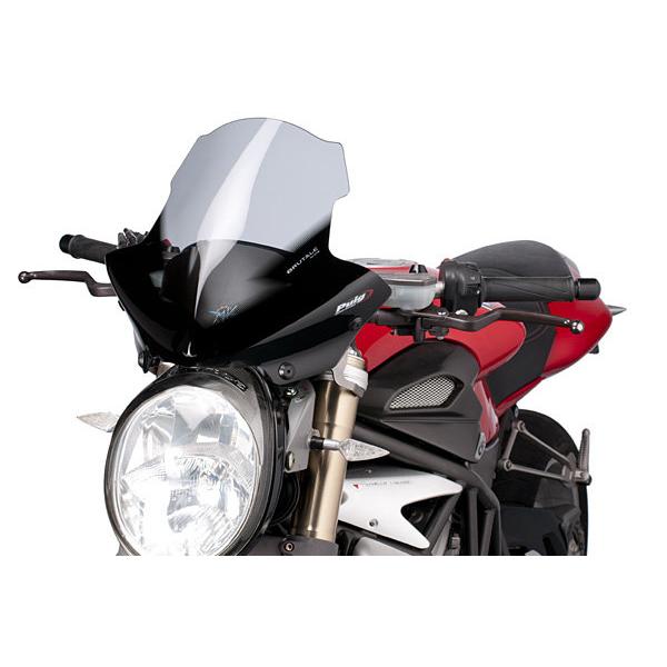 Puig プーチ ニュージェネレーション NKスクリーン カラー：クリア BURUTALE 10-12 MV AGUSTA アグスタ スクリーン 外装_3
