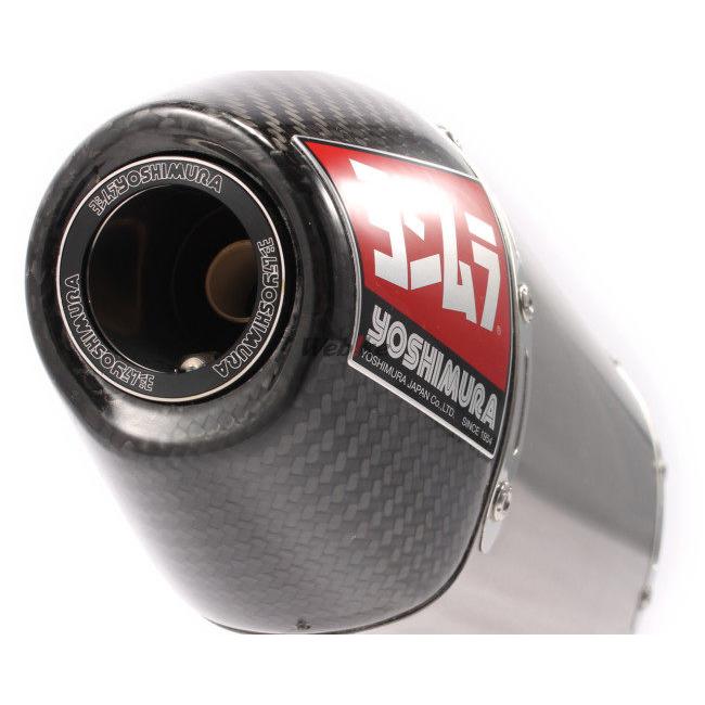 YOSHIMURA ヨシムラ スリップオン RS-4Jサイクロン カーボンエンド EXPORT SPEC ST （チタンカバー）/重量（STD5.1kg）：3.1kg WR250R WR250X｜webike02｜10