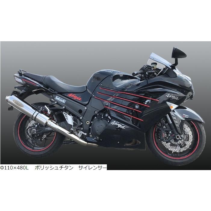 techserfu テックサーフ [ZEEX SLIP-ON SUPER STINLESS MUFFLER 
