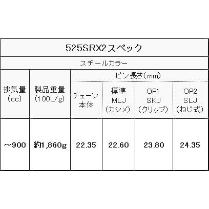 超安い EKチェーン 江沼チェーン QXリングシールチェーン 525SRX2 リンク数：108L