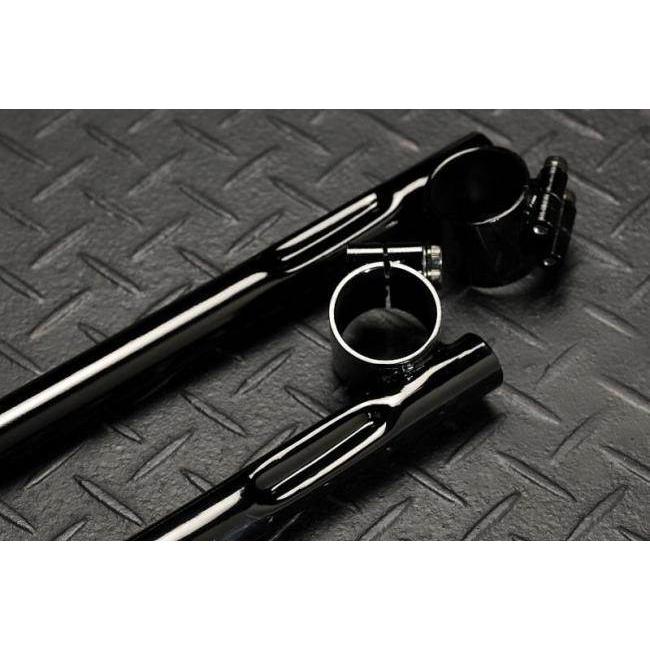 AN-BU アンブ セパレートハンドル 1インチ (25.4Φ) タイプ：Φ41／ディンプル有・バーエンド有 ハンドルの画像