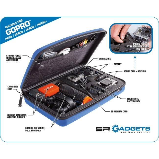 UKPRO ユーケープロ SP POV ( GoPro Hero3+ / Hero3 専用ケース) サイズ：L その他アクションカメラオプション・補修部品 バイク用カメラ 電子機器類 | ブランド登録なし | 01