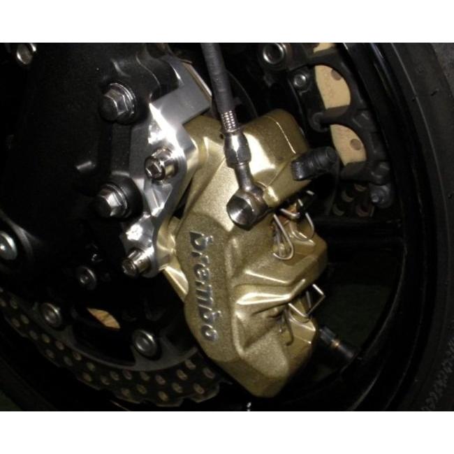 NA Metal Craft エヌエーメタルクラフト ブレンボ65mmブレーキサポート Ninja650 ER-6n NINJA400R ［ニンジャ］ KAWASAKI カワサキ ブレーキ_2