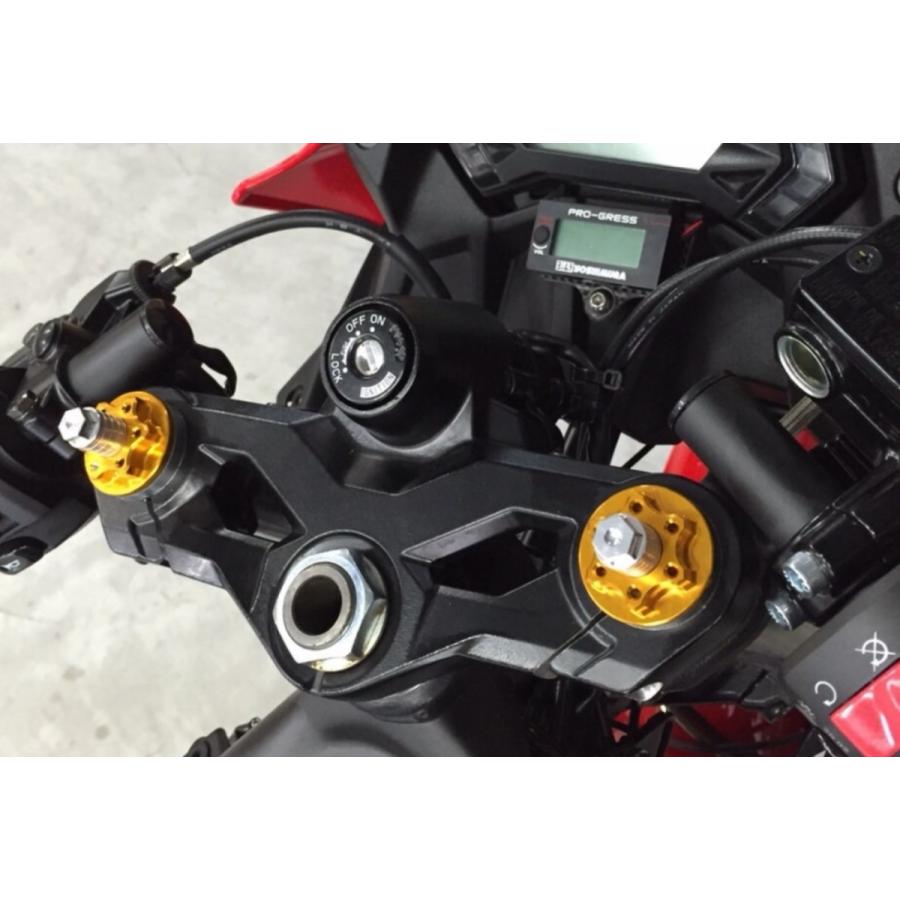 K-FACTORY ケイファクトリー フロントフォークトップキャップ カラー：スーパーブラック NINJA250SL Z250SL Z250 KAWASAKI カワサキ サスペンション 足回り