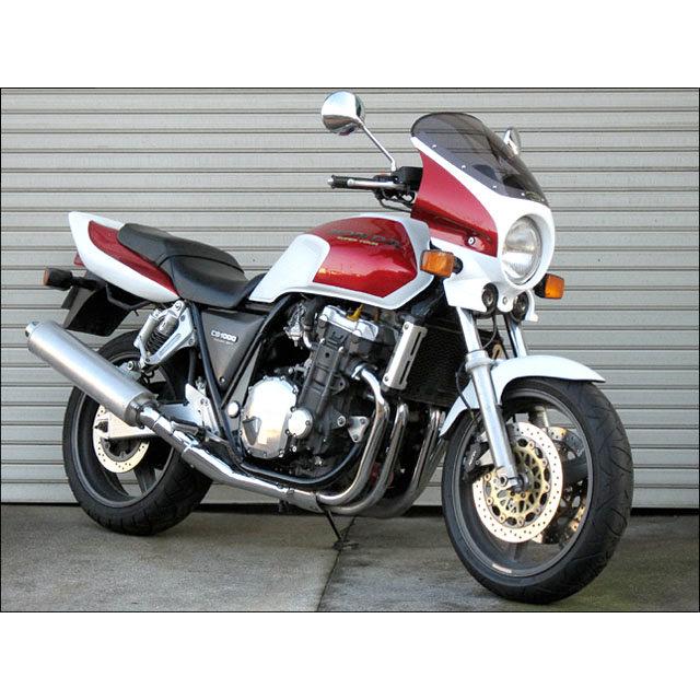 CHIC DESIGN シックデザイン マスカロード スクリーンカラー：クリア / カラー：スパークリングシルバーメタリック CB1000スーパーフォア(ビッグワン) 外装の画像