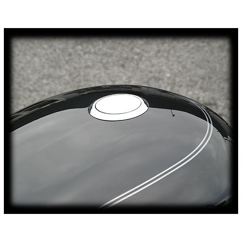 Neofactory ネオファクトリー フラッシュマウントガスキャップ ブラック XL4.5gal/7.9lタンク SPORTSTERファミリー HARLEY-DAVIDSON ハーレーダビッドソン 外装の画像