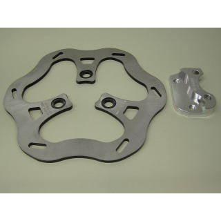 KN企画 ケイエヌキカク Gスペシャル Gアクシス【5FA2-】ゴールドフォーク/メッキキャリパー グランドアクシス YAMAHA ヤマハ フロントフォーク サスペンションの画像