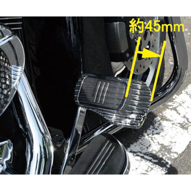 KIJIMA キジマ ワイドブレーキペダルカバー HARLEY-DAVIDSON ハーレーダビッドソン ブレーキペダル ステップ 足回りの画像