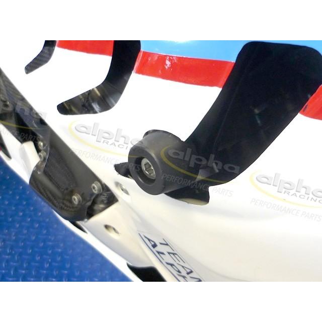 alpha Racing アルファレーシング クラッシュプロテクター レーシング カウル用 HP4 S1000R S1000RR BMW エンジンスライダー・フレームスライダー フレーム | ブランド登録なし | 01
