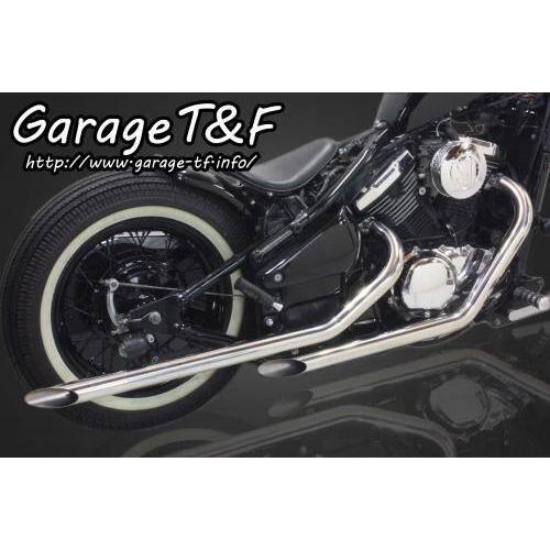 Garage T＆F ガレージ ドラッグパイプマフラー タイプ1 バルカン400