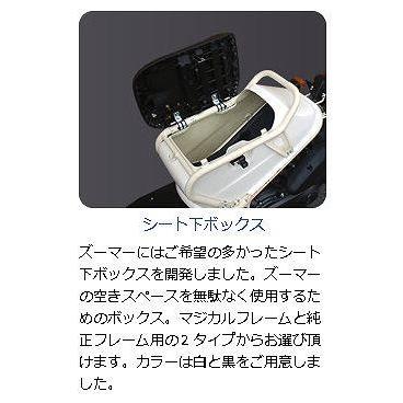 DeliBox（デリボックス） ズーマー用 シート下ボックス（Z-1/Z-2専用