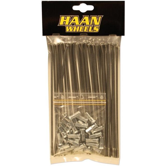 HAAN WHEELS ハーンホイール スポーク+ニップルセット リムサイズ：17インチ / フロント KX250 KX250F KAWASAKI カワサキ その他ホイールオプション・補修部品 | ブランド登録なし | 02