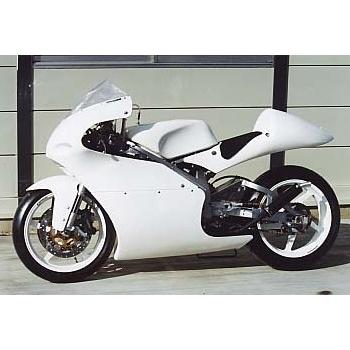 KDCサービス ケイディーシーサービス フルカウル カラー：白ゲル TZ250