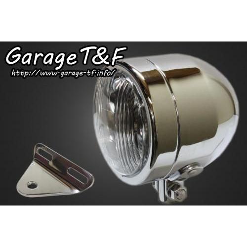 Garage T\u0026F ガレージ 4インチドームライト＆ライトステーキット タイプA ドラッグスター400 YAMAHA ヤマハ ヘッドライト 灯火類 電装系