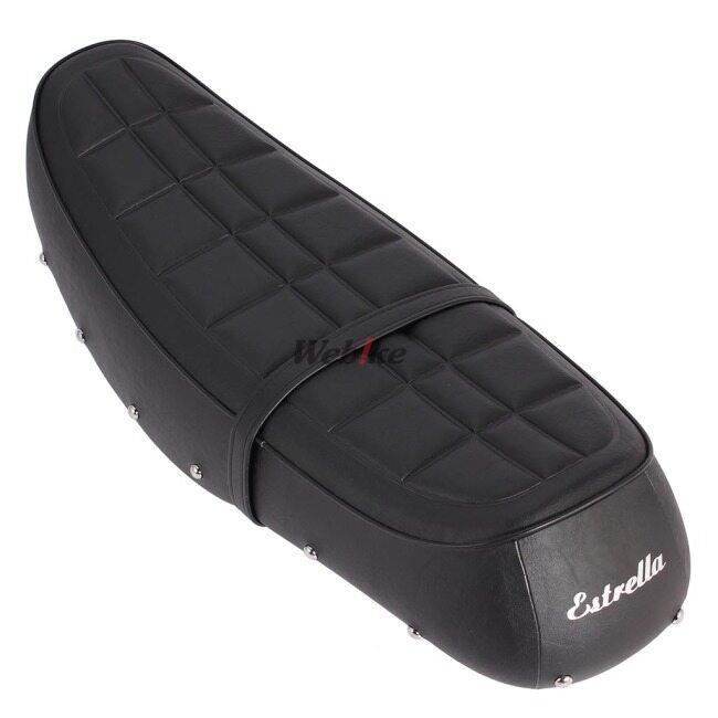 カワサキ（Kawasaki） レトロシート キット カラー：ブラック