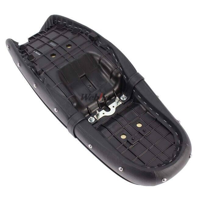 カワサキ（Kawasaki） レトロシート キット カラー：ブラック