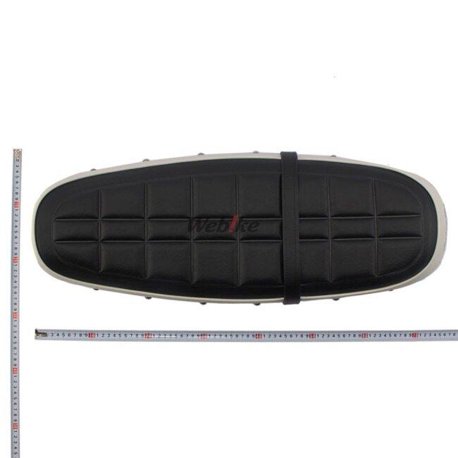 カワサキ（Kawasaki） レトロシート キット カラー：ホワイト