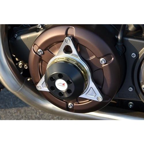 Agras - AGRAS アグラス レーシングスライダー アルミスペーサー：チタン/ジュラコン：白いこと V-MAX 1680 YAMAHA ヤマハ エンジンスライダー・フレームスライダー
