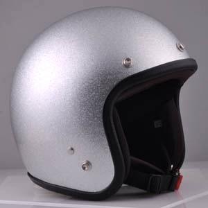 【美品】72Jam ジェットヘルメット シルバー 72JAM JET HELMET 72JAM 72ジャム ジェットヘルメット SILVER FLAKE