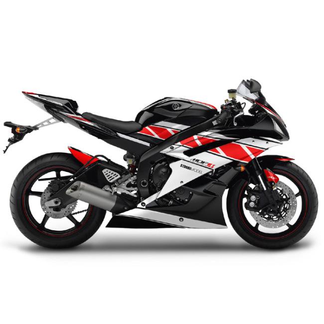 MDF エムディーエフ 車種別グラフィックデカールキット 06-07YZF-R6 ストロボ ■コンプリートデカール（フルセット） YZF-R6 YAMAHA ヤマハ グラフィックキットの画像