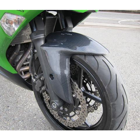 A-TECH エーテック フロントフェンダーSPL 素材：FRP／ホワイト(FW) ニンジャ400 (2014-) KAWASAKI カワサキ フロントフェンダー フェンダー関連 外装_2